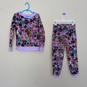 Lol Doll Two Piece Pajamas Set